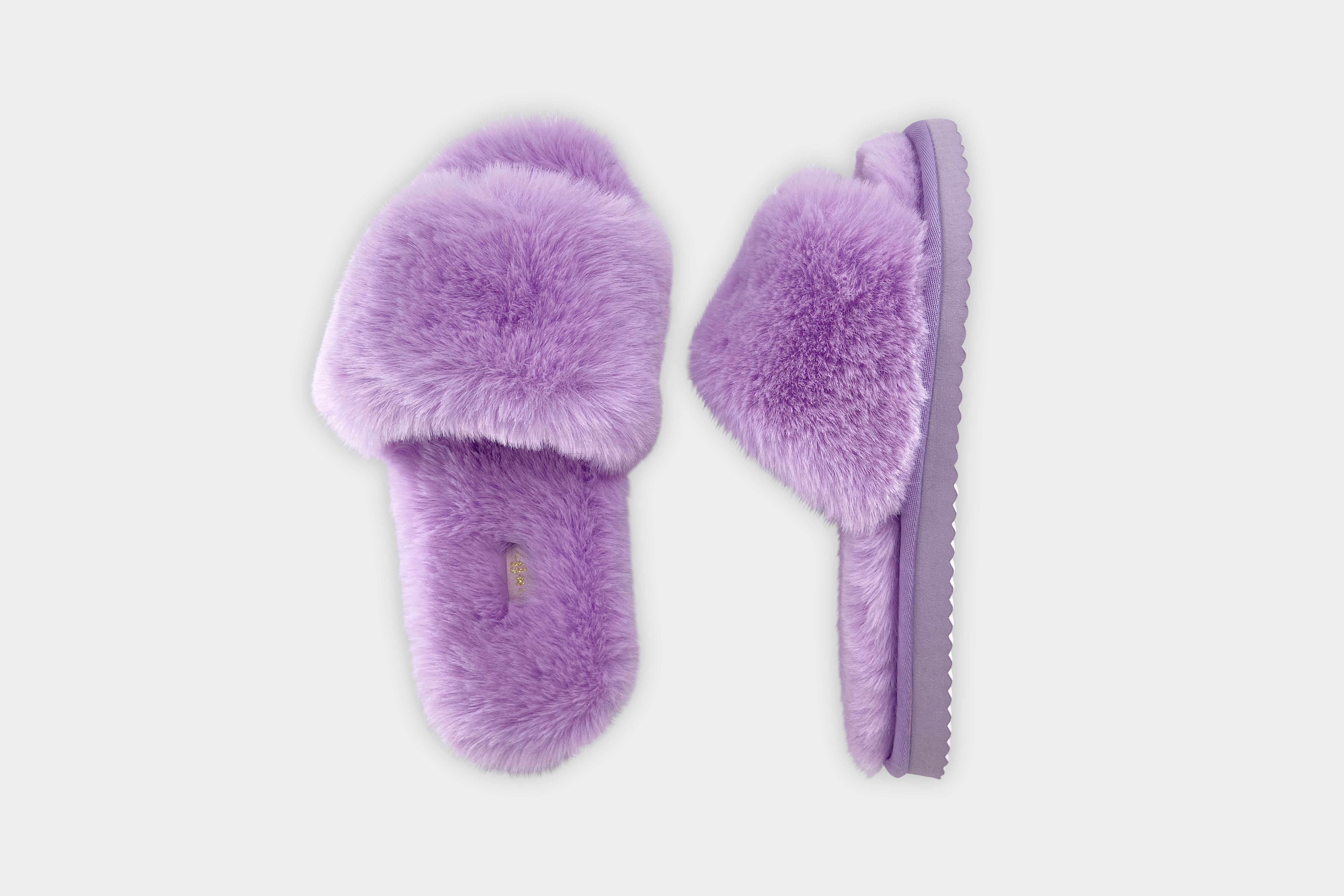 flip*flop Fur, lavendel Gr. 40