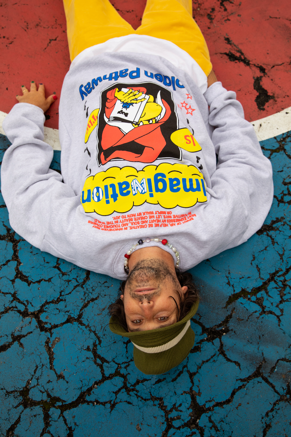 GQ x Online Ceramics 'Imagination' Sweatshirt Gr. XL