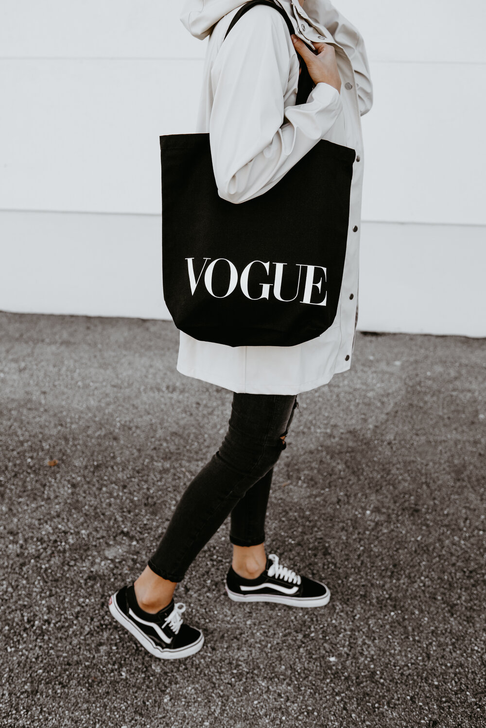 VOGUE Shopper Schwarz