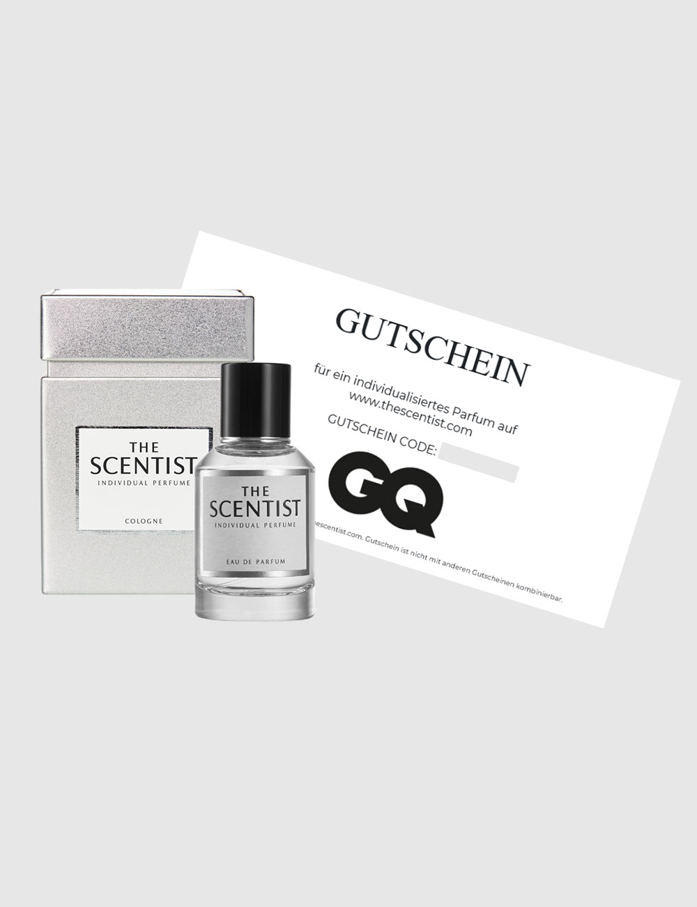 Gutschein: The Scentist Parfum 100ml - im Wert von 120 &euro;