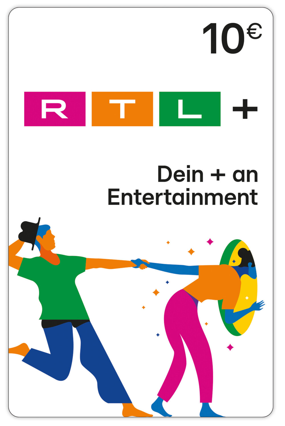 10,&ndash; &euro; RTL+ Gutschein