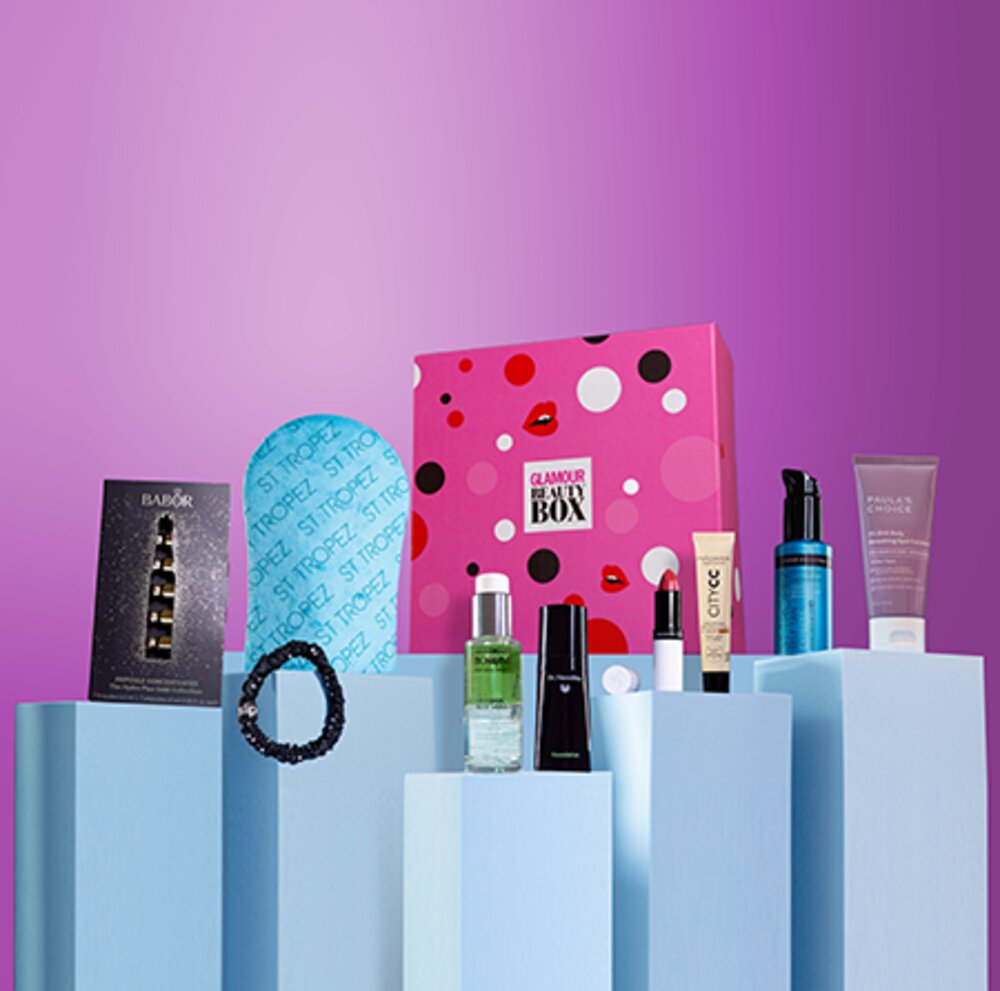 Beauty Box 01/22 im GLAMOUR Deal! 8 Produkte im Wert von 150 €