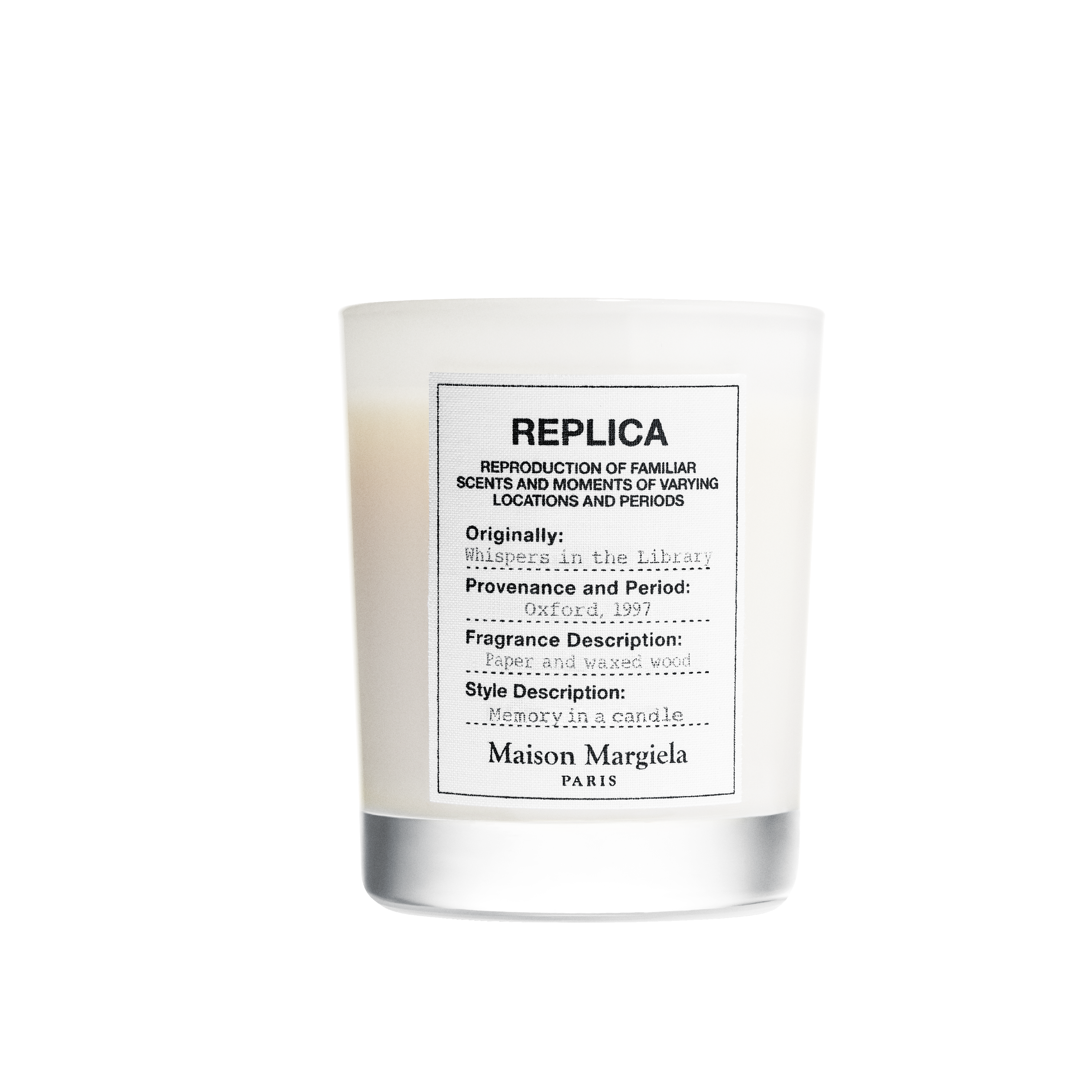 Maison Margiela Replica Whispers in the Library Candle
