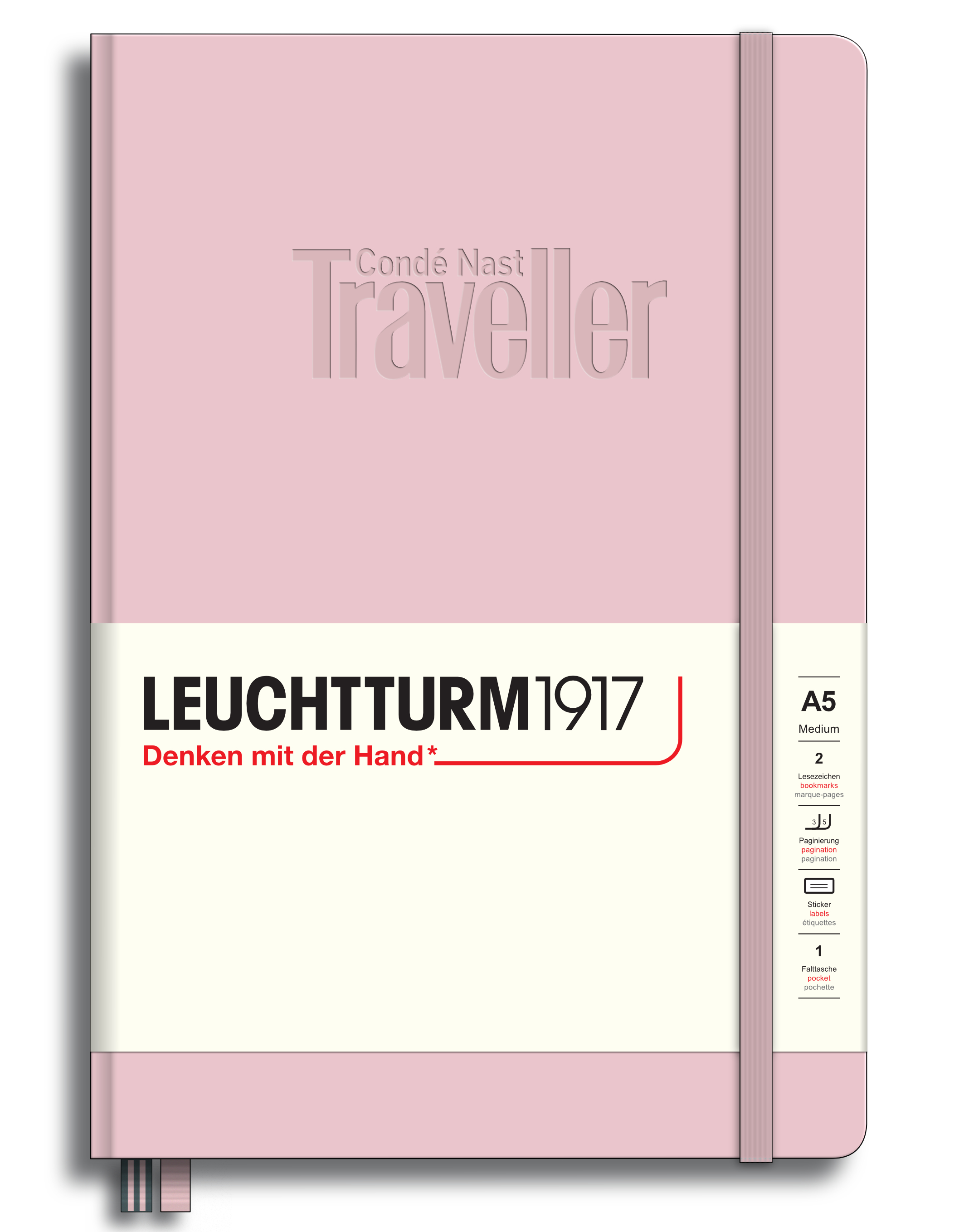 CNT x Leuchtturm Notizbuch, Puder
