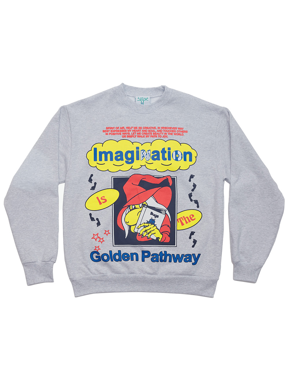 GQ x Online Ceramics 'Imagination' Sweatshirt Gr. XL