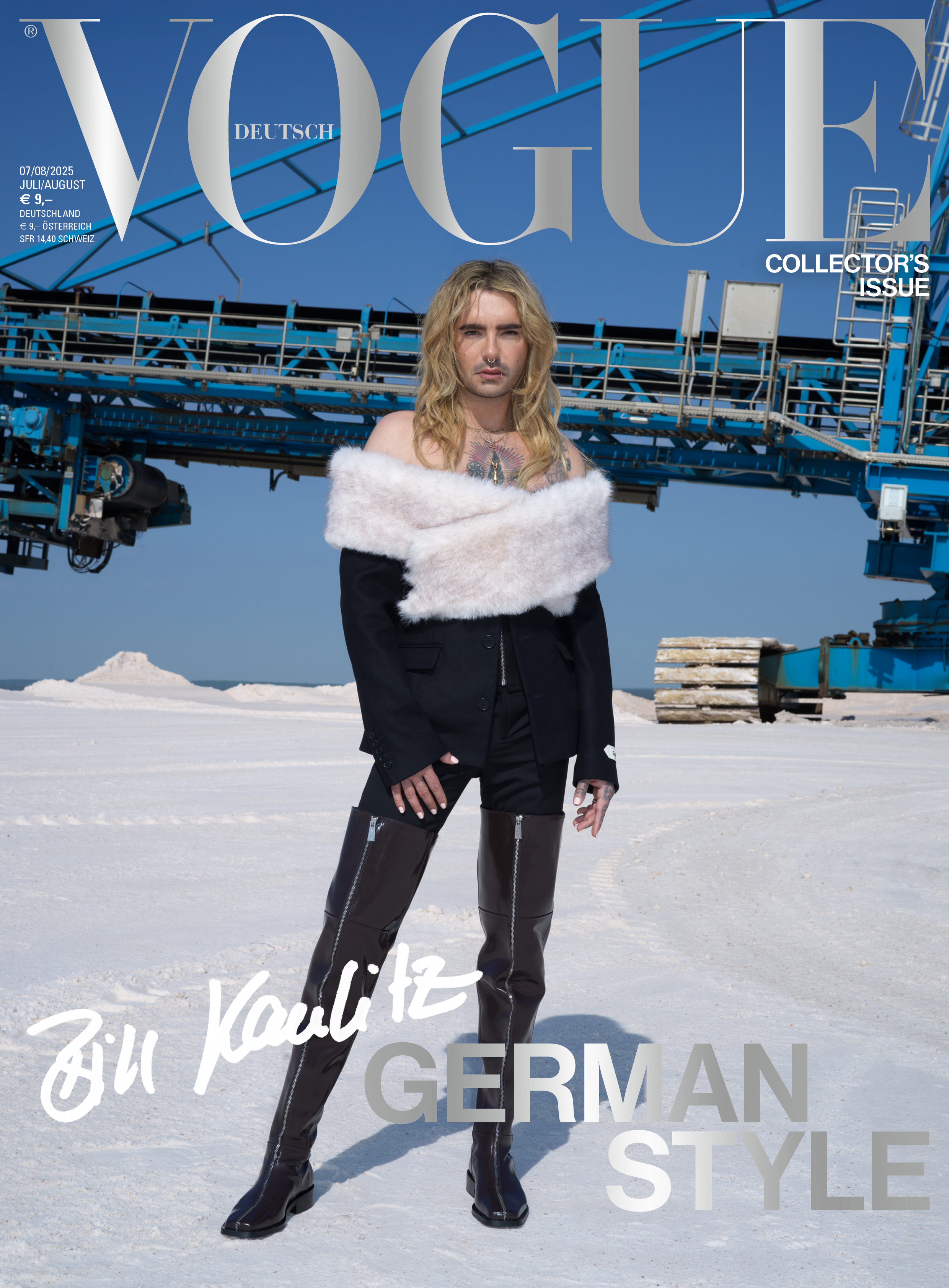 VOGUE Collector's Issue 0708/25 mit Bill Kaulitz
