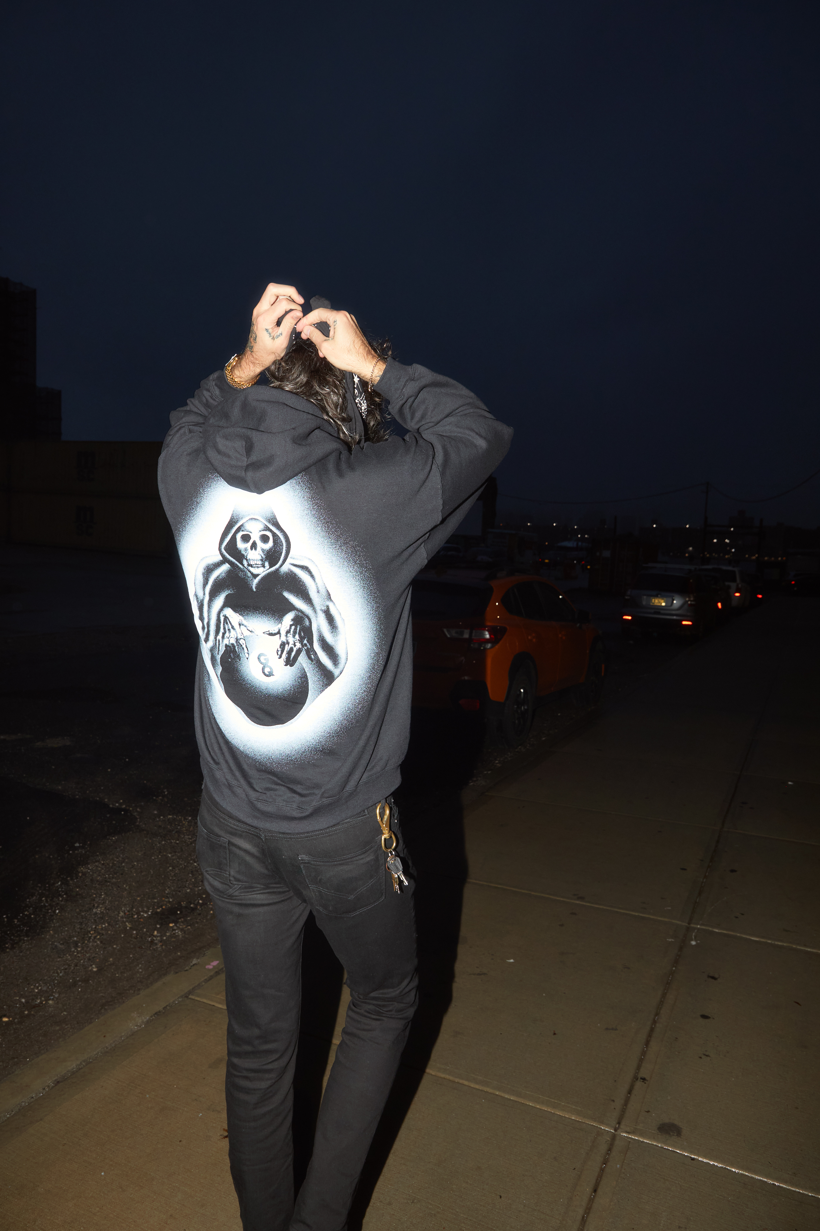 GQ 8-Ball Ball Hoodie Gr. M