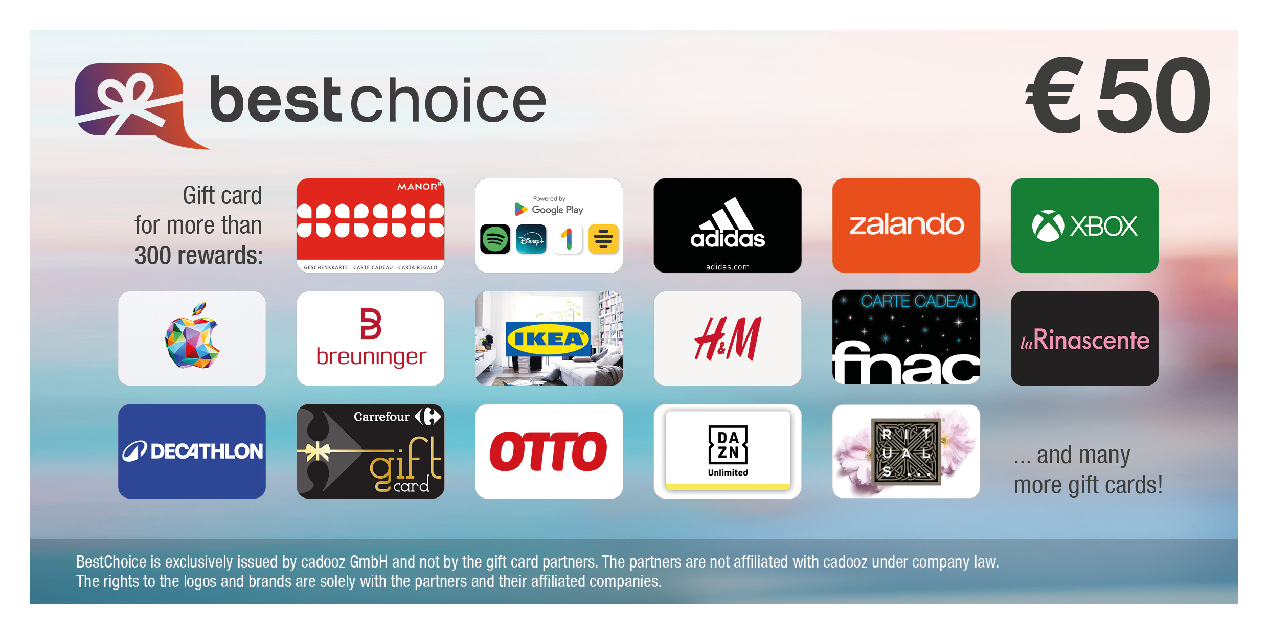 50 EUR BestChoice Europe Digital
