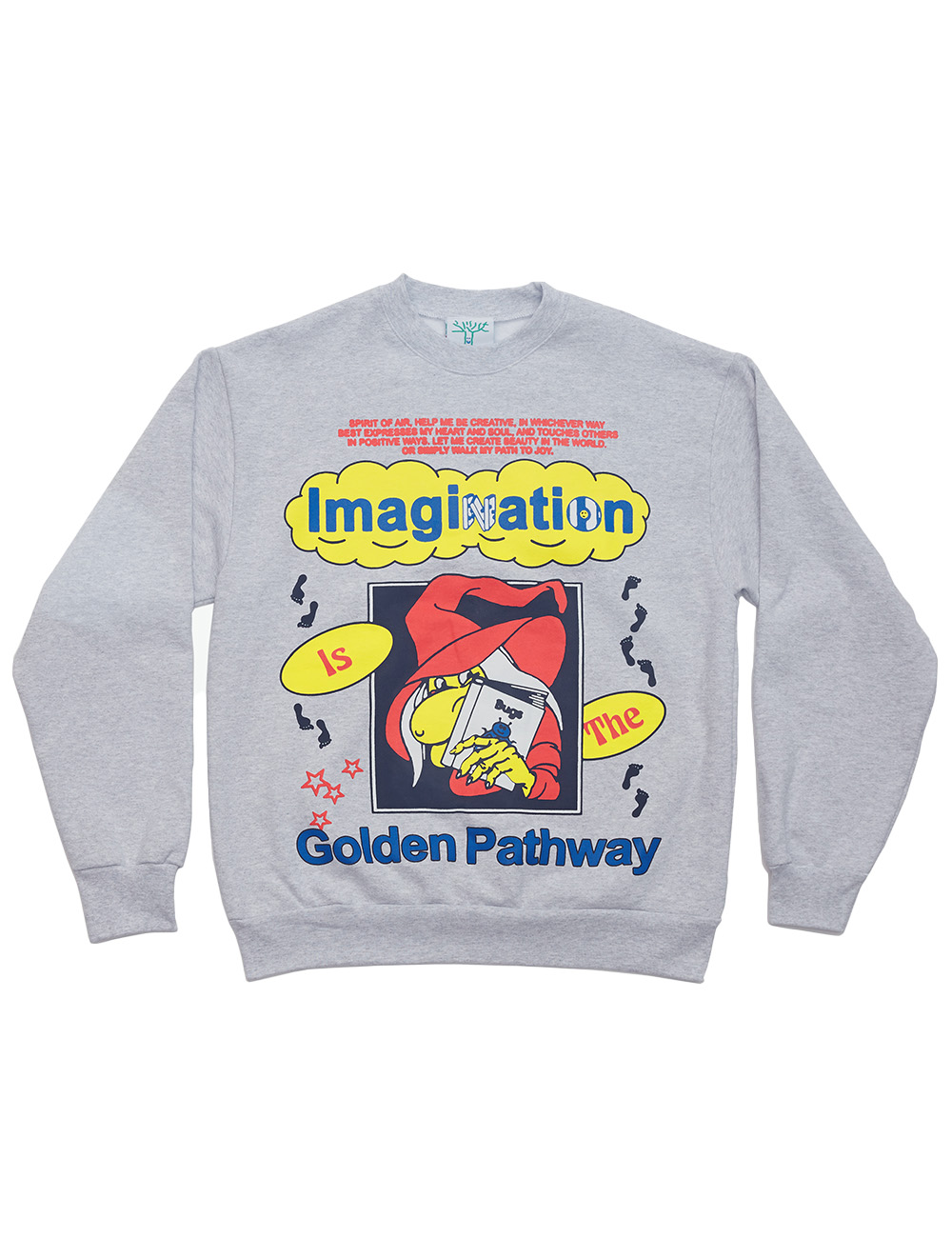 GQ x Online Ceramics 'Imagination' Sweatshirt Gr. S
