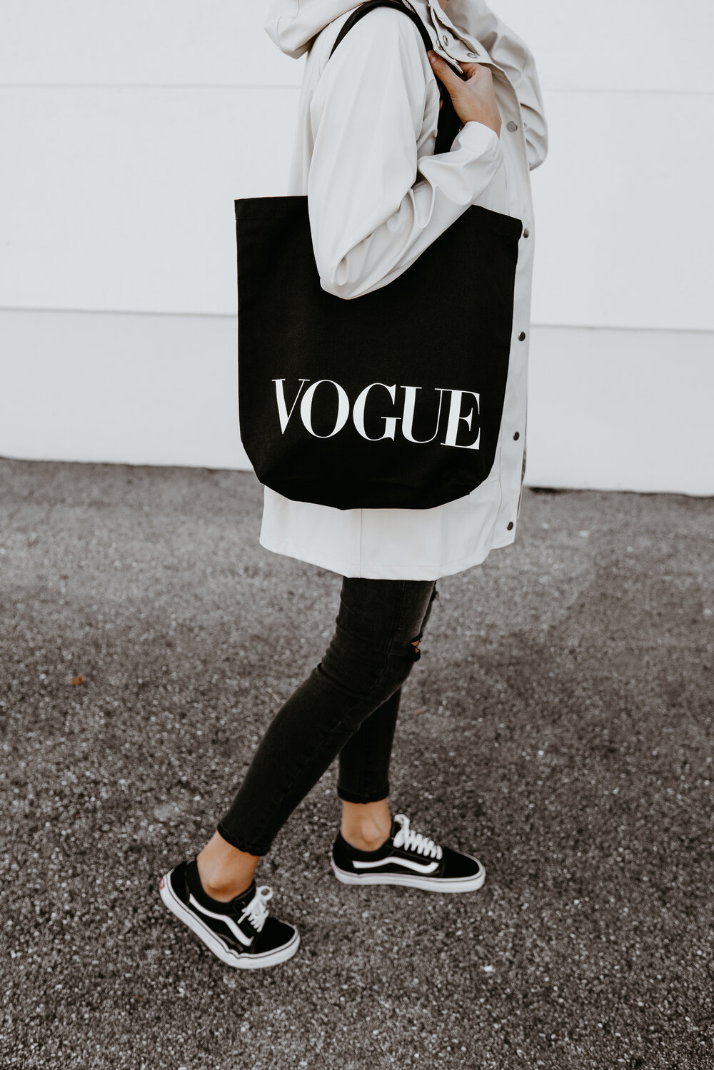 Vogue Shopper schwarz/weiß