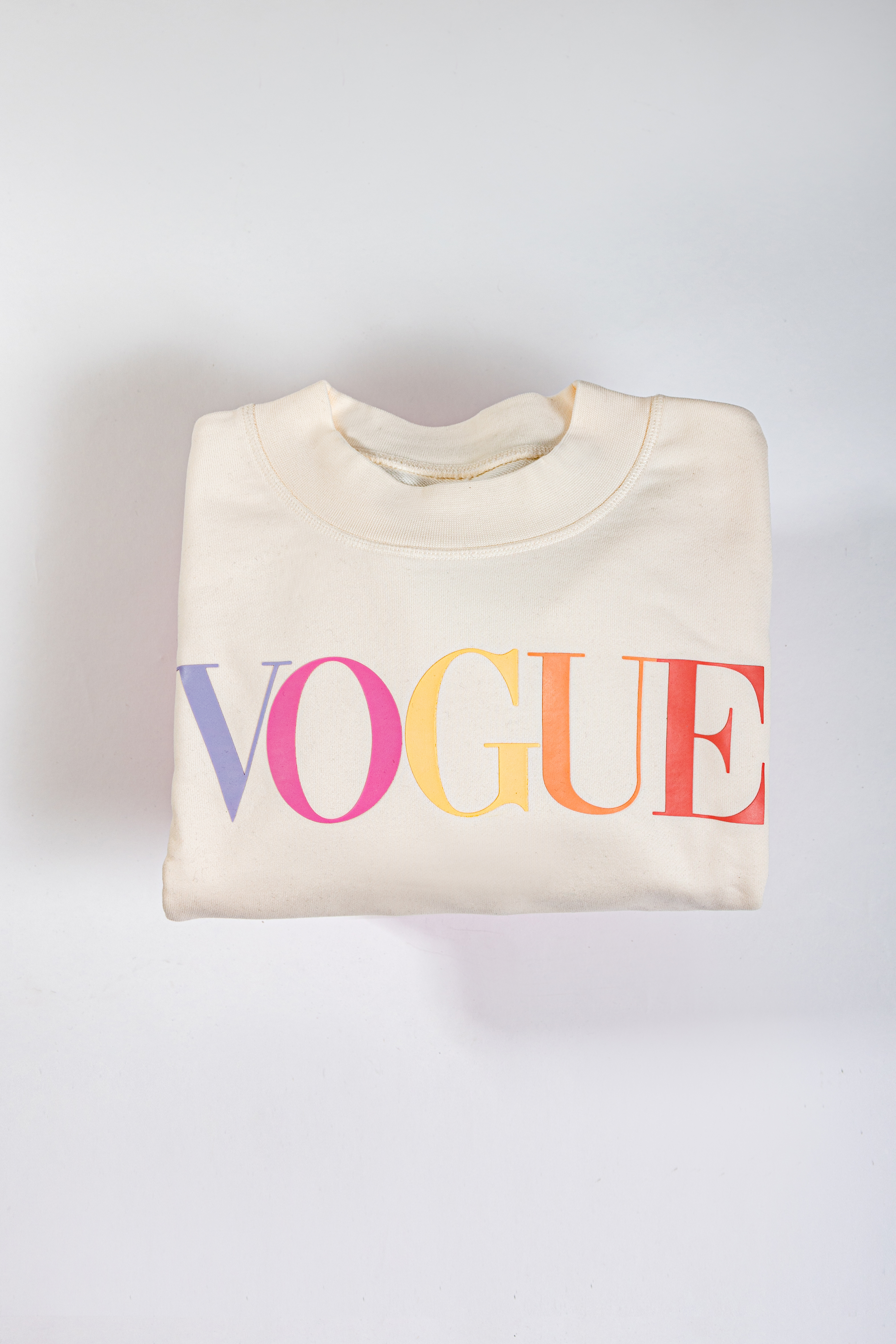 VOGUE Cropped-Sweater "Peach" Gr. S