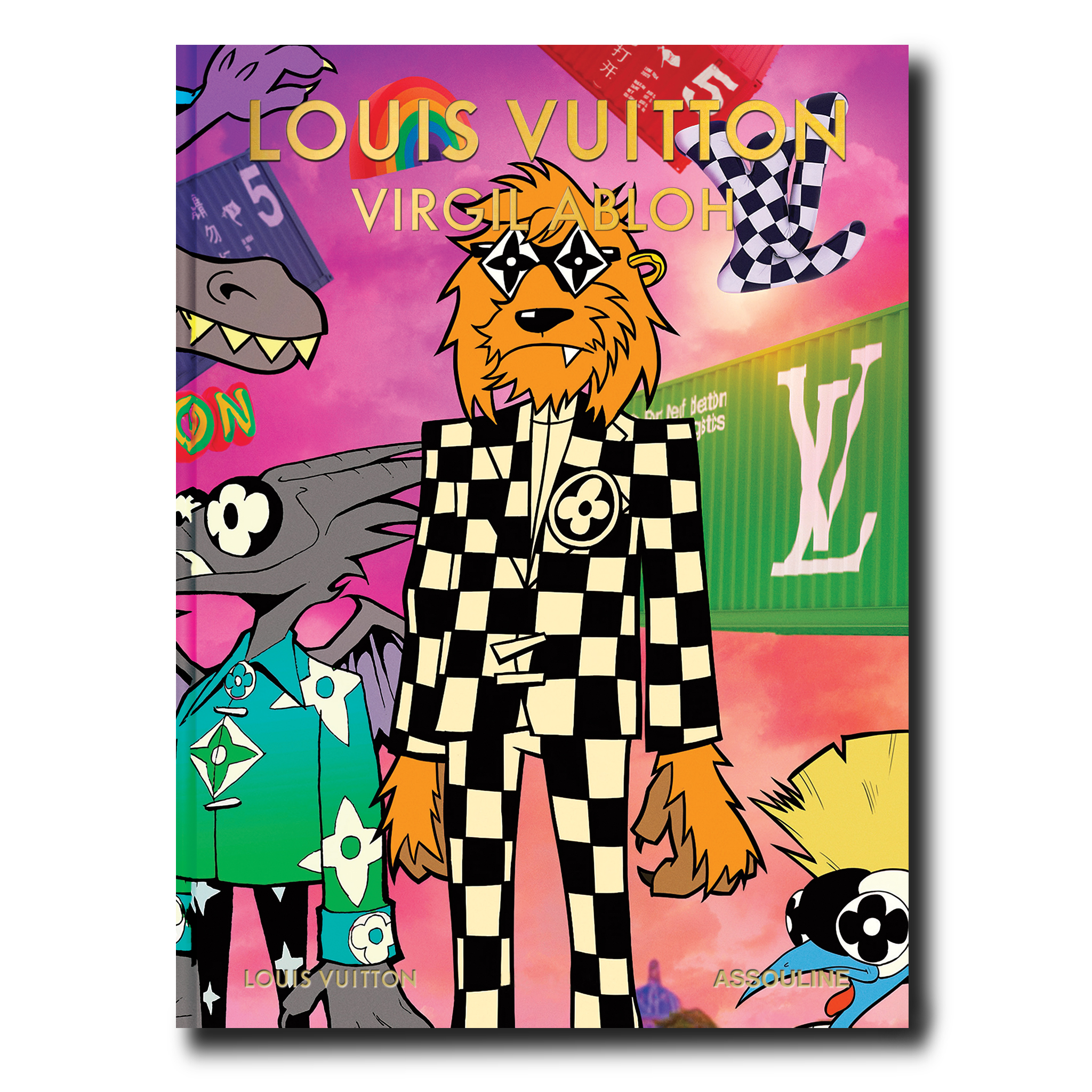 ASSOULINE Bildband Louis Vuitton x Virgil Abloh Cartoon Cover