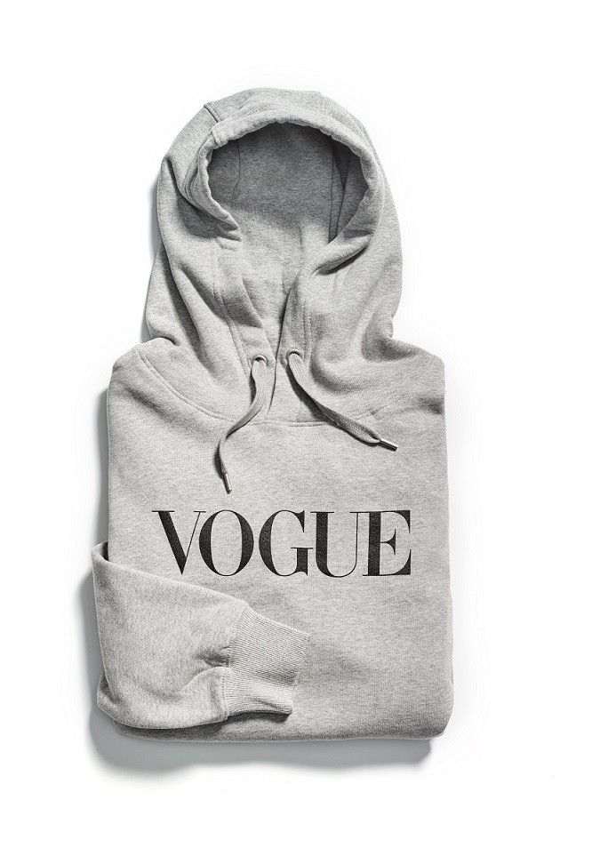 VOGUE Hoodie "Grau" Gr. L