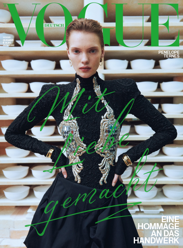 VOGUE Halbjahresabo mit Margot Friedl&auml;nder Plexiglas-Cover