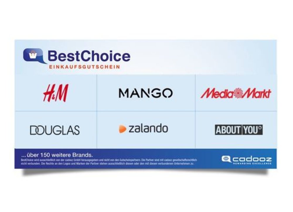 BestChoice-Gutschein 20 Euro